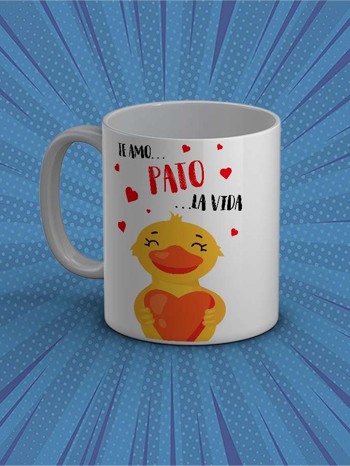 Taza "Pato la vida"