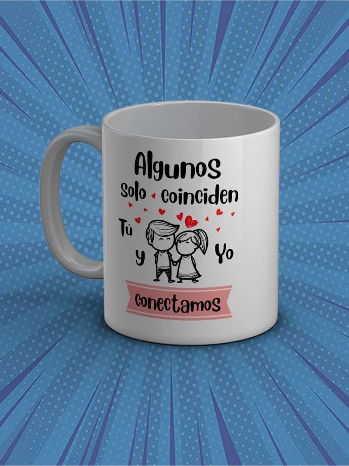 Taza "Conectamos"