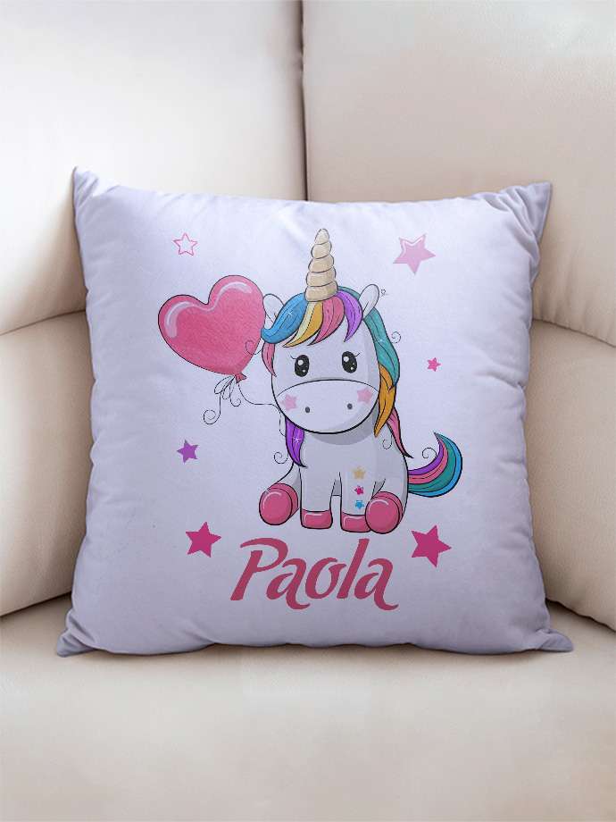 Cojín personalizado Unicornio