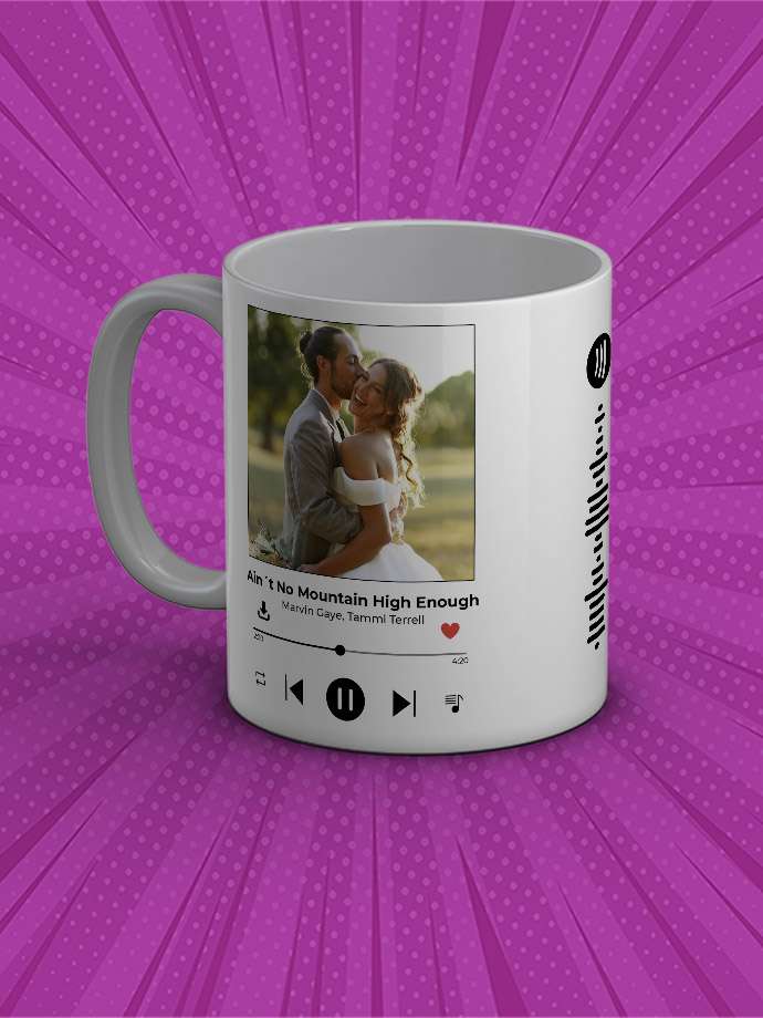 Taza personalizada Spotify