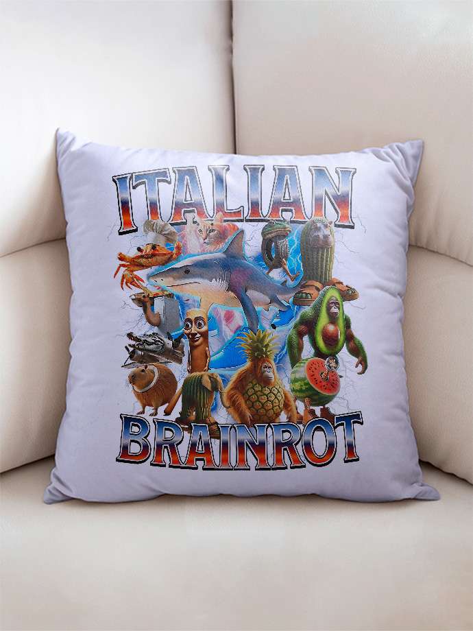 Cojín Italian Brainrot